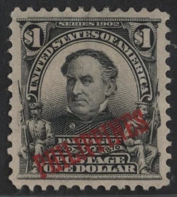 FILIPINAS DE EE. UU. 1903 SCOTT #237 SIN USAR SIN GOMA DE MASCAR PERFECTOS EXCEPCIONAL CENTRADO EN MUY BUEN ESTADO Foto 1 de 2