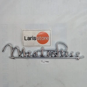 Rear Trunk Emblem Masterpiece For Mercedes Benz W124 NEW - Picture 1 of 5