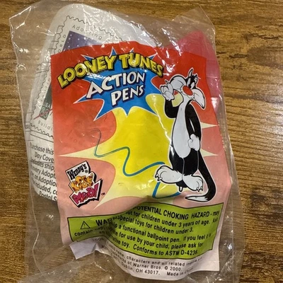 Bolígrafos de acción Looney Tunes Wendys Sylvester nuevos de colección 2000 Foto 1 de 3