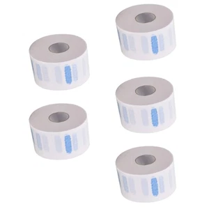5 Rolls Disposable & Flexible Paper Neck Strips Barber For Salon Hair Cutting C - Picture 1 of 13