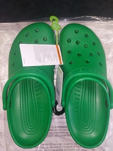 CROCS CLASSIC RETRO RESORT CLOGS Green New With Tags - Picture 1 of 8