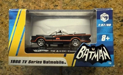 2009 Hot Wheels Batman 1966 Tv Series Batmobile 1:87 in Black - Image 1 of 4