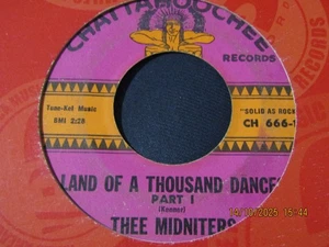 60's PSYCH GARAGE-THEE MIDNIGHTERS-LAND OF A THOUSAND DANCES-CHATTAHOOCHEE - Picture 1 of 2