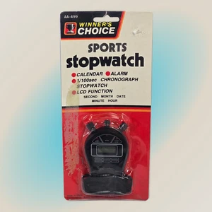 Vintage Winner's Choice Sports Stopwatch LCD Chronograph Brand New - Picture 1 of 7