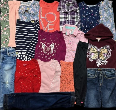 Lote de conjuntos de ropa para niñas talla 6 6X NIKE GAP camisas jeans trajes de invierno Foto 1 de 4
