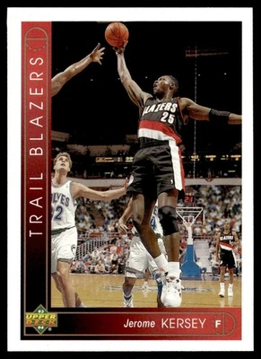 1993-94 Upper Deck Jerome Kersey Portland Trail Blazers #288 - Image 1 of 2