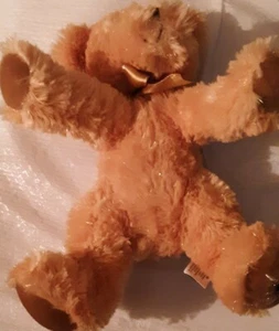 Russ Berrie 2006 Shining Stars oso de miel 10" juguete de peluche sin etiquetas - Imagen 1 de 10