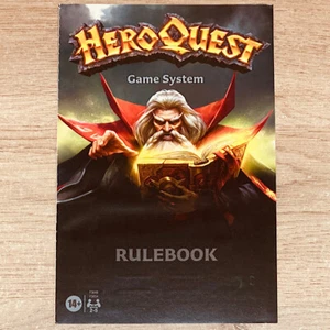 Heroquest 2021 Core Game Rule Book Hasbro/Avalon Hill