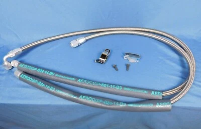 1970 MERCURY CYCLONE FORD TORINO 429 SCJ DRAG PACK OIL COOLER LINES NEW - Image 1 of 4