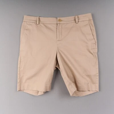 Lauren Ralph Lauren Bermuda Shorts Women’s 8P Tan Cotton Stretch Chino - Image 1 of 4