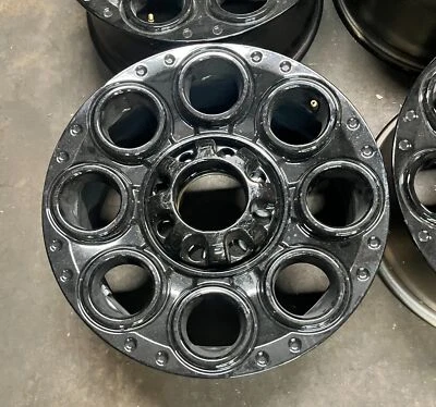 Juego de 4 ruedas negras Ford F250 F350 20" '05-'25 despegue OEM 10484 envío gratis Foto 1 de 4