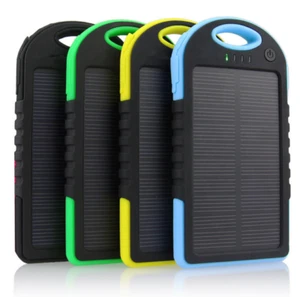 5000mAh Solar charger and Battery Solar panel power bank for cell phone,mp4,ipod - Picture 1 of 10