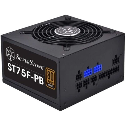 Silverstone SST-ST75F-PB 750W 80 PLUS Bronze Certified Modular Power Supply - Image 1 of 4