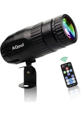 Pinspot Spot Light with Remote Mini 15W RGBW LED Spotlight - Image 1 of 4