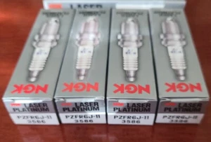 4x NGK SPARK PLUG Part Number PZFR6J-11 Stock No. 3586 New Platinum SPARKPLUG - Picture 1 of 1