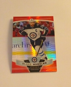2019-20 O-Pee-Chee Platinum Red Prism SP Blake Wheeler 69/199 Jets NY Rangers