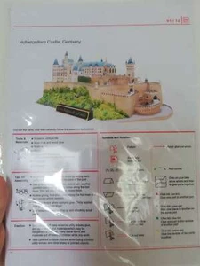 New DIY The Castle of Hohensolen Germany 3D Paper Model Educational Puzzle Kit - Picture 1 of 11