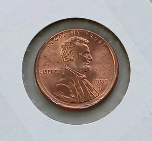 1998 D Breitprägter Fehlerpfennig Stempelglanz - Bild 1 von 2