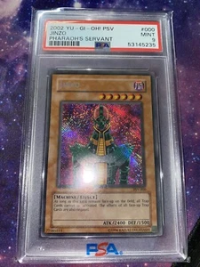 PSA 9 Jinzo Reverse Holo Misprint PSV-000 Secret Rare YuGiOh - Picture 1 of 3