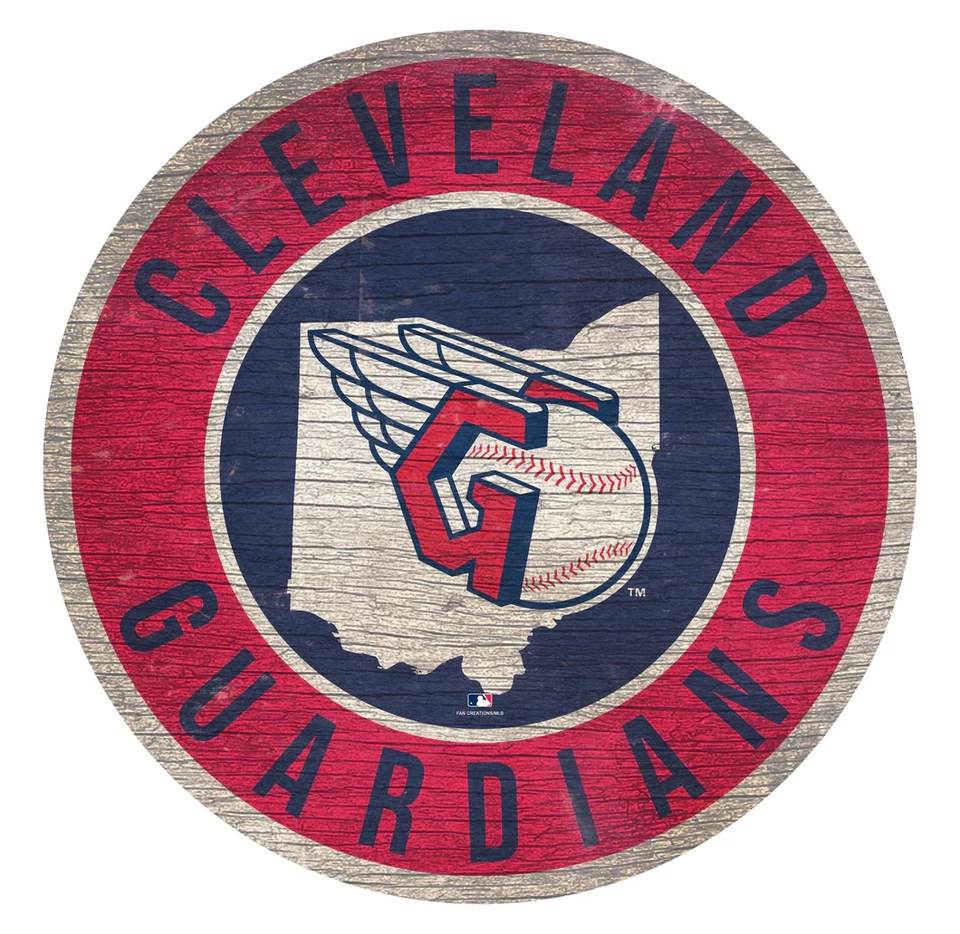 Cleveland Guardians MLB Weather Resistant Vinyl Die Cut Sticker Decal 05 - Image 1 of 1