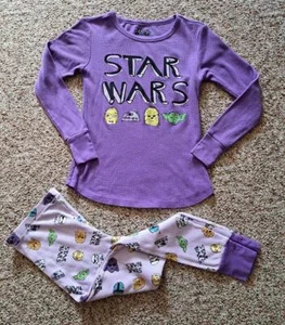 Juego de dormir de 2 piezas púrpura Star Wars Saga Family a juego para mujer talla pequeña S - Imagen 1 de 6
