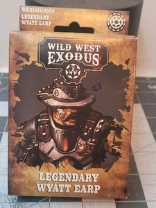 Warcradle Wild West Exodus Wyatt Earp STEAMPUNK Miniatur - Legendary Pack Neu - Bild 1 von 7