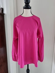 Edle, beidseitig tragbare Bluse von Soluzione, Gr. 36, pink - Bild 1 von 4