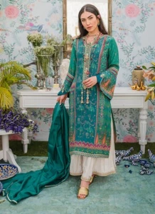 Pakistani Designer Ladies Luxury Farah Talib Aziz Stitched 2 Pc Suit Medium - Picture 1 of 15