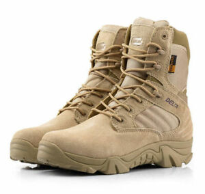 Outdoor DELTA 511 Military Tactical Boots Cordura Desert Combat Army Hiking Shoe