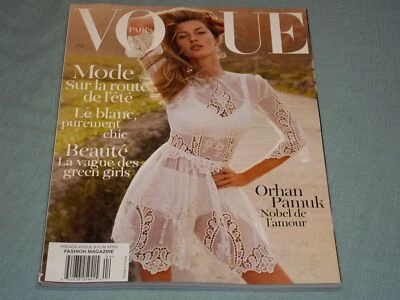 2011 APRIL VOGUE PARIS MAGAZINE - GISELE - HIGH END FASHION - L 3614 - Image 1 of 2
