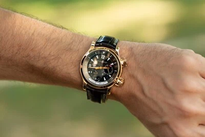 Jaeger LeCoultre Master Compressor Geográfico 146.2.83 Ouro Rosa Garantia 18k - Imagem 1 de 4