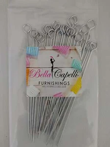 Bag of 25 "P" shaped premium Hourglass Rollers hair pins (4 Inches long). - Picture 1 of 11