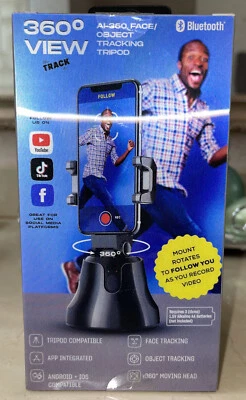 360 Rotation Smart Phone Personal Stabilizer, NIB, New, Object Tracking Tripod - Image 1 of 2