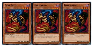 Yugioh - 3X Dark Artist - Common - 1st Edition - LVAL-EN090 - NM - Picture 1 of 1