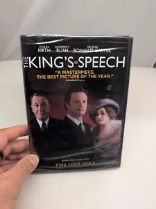 The King's Speech (DVD, 2010) New And Sealed - Picture 1 of 2
