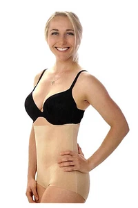 FULLNEESS Hi Waist Bauch Schlankmacher BRIEF Shape Wear S M L XL Beige Schwarz 9156 - Bild 1 von 6