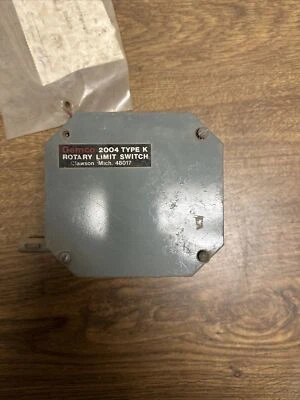 Gemco,2004,Rotary Limit Switch Type K 120:1 Ratio Foto 1 de 3