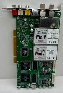 Hauppauge WinTV NTSC-J 23552 Windows PCI TV Dual Tuner Card - Picture 1 of 2