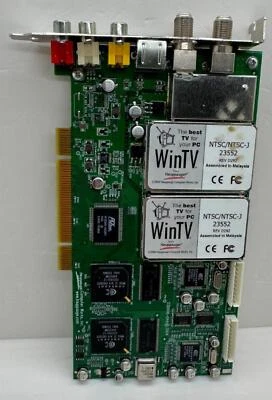 Hauppauge WinTV NTSC-J 23552 Windows PCI TV Dual Tuner Card - Image 1 of 2