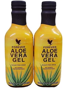 Forever Living Aloe Vera Gel Pack Halal Kosher All Natural 33.8FL.OZ 1 Liter X 2 - Picture 1 of 23