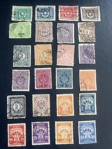 Yugoslavia 24 Stamps-Postage Due,1921-1962,F-VF, See Photos - Picture 1 of 10