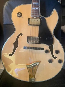 Chitarra Hollowbody Samick HJ 650 anno 2002 colore natural - Foto 1 di 7