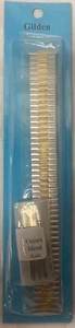Gilden~ 17-22mm Polished Two-tone IP-plated Stainless Steel Expansion Watch Band - Afbeelding 1 van 5
