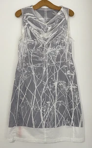 Spacecraft womens dress 100% cotton sleeveless grey made in Melbourne size 10 - Picture 1 of 7