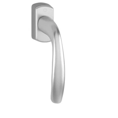 HOPPE INDUSTRIES Hoppe Fenstergriff New York 35 mm Aluminium Alu natur 0810/U10 F1 Fenster Griff