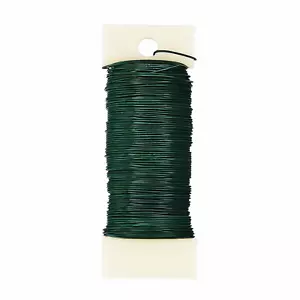 BEADNOVA Floral Wire 38 Yards Paddle Wire 22 Gauge Florist Wire Wreath Wire for - Picture 1 of 5