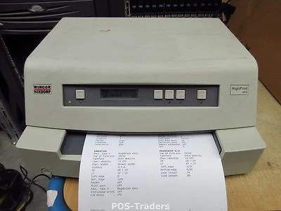 Wincor Nixdorf Highprint 4915 A4 Matrix Nadel Drucker Serial INCL Magnetic MSR - Bild 1 von 4