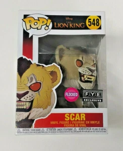 Funko POP! Disney The Lion King Scar (Flocked) #548 FYE Exclusive - Picture 1 of 4