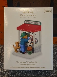 Hallmark Keepsake Ornament Christmas Windows KOC Club Series 2011 9th #9 - Picture 1 of 10