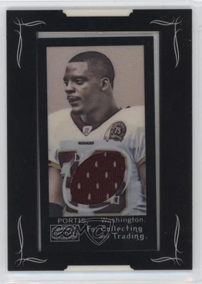 2008 Topps Mayo Mini Framed Relics Clinton Portis #R-CPO - Image 1 of 2